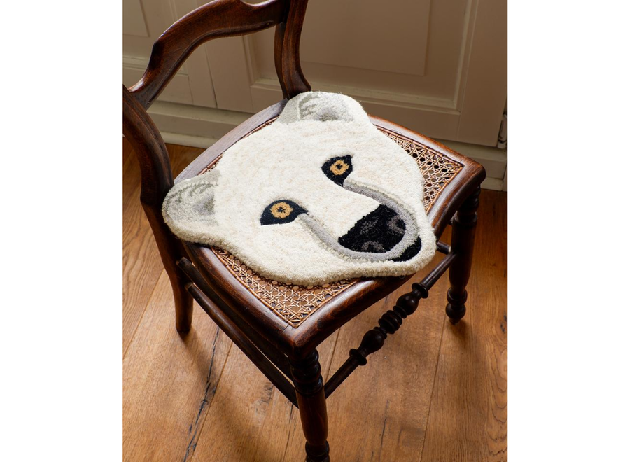 Doinggoods Kasbah Polar bear Head Rug