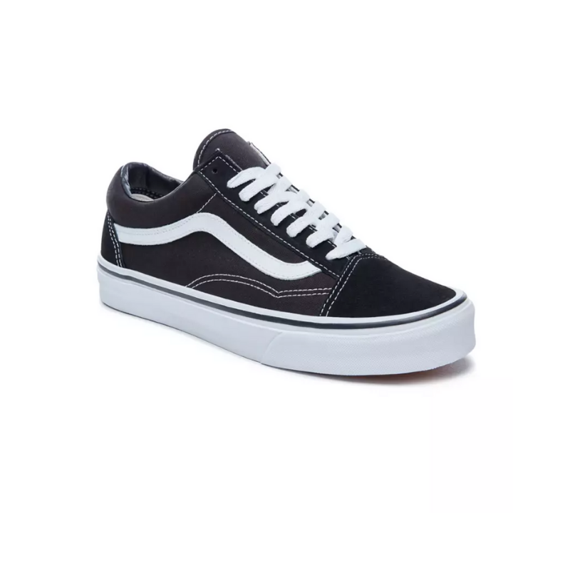 vans ua old skool black white