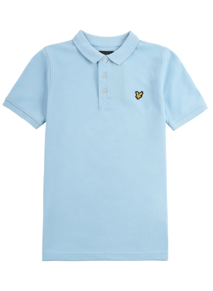 Lyle & Scott Classic Polo Shirt Sky Blue