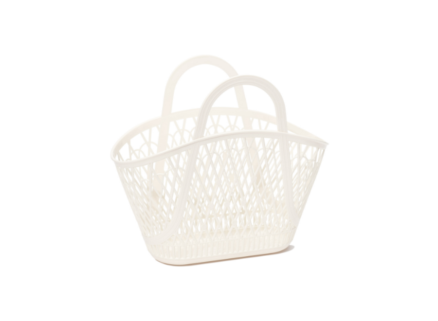 Sun Jellies Betty Basket Off White