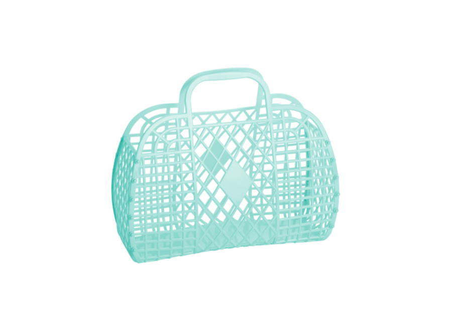 Retro Basket (Large) Groen