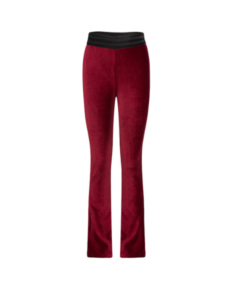 Velvet rib flare pants IBGW21-2299 