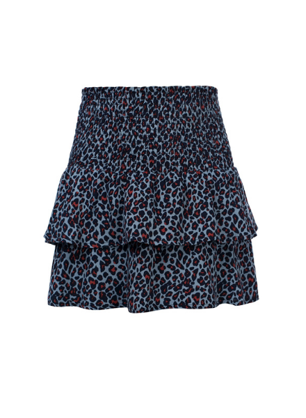 Looxs Revolution 10Sixteen blue leopard skirt