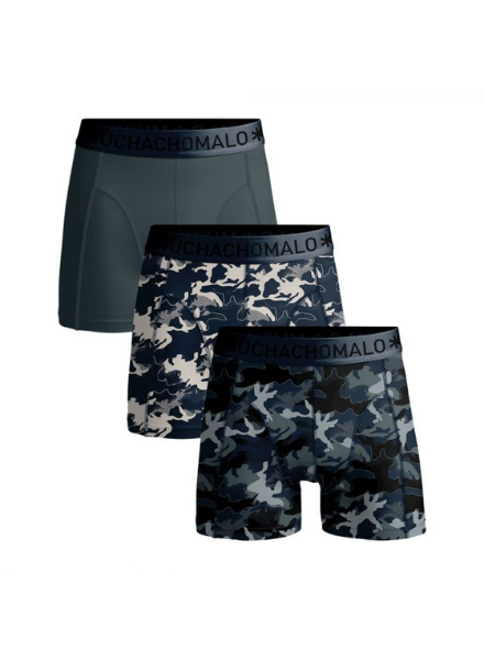 Boys 3-Pack shorts 2x Print/1x Solid