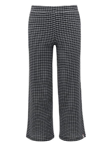 Looxs Revolution 10Sixteen Check crinkle wide pants