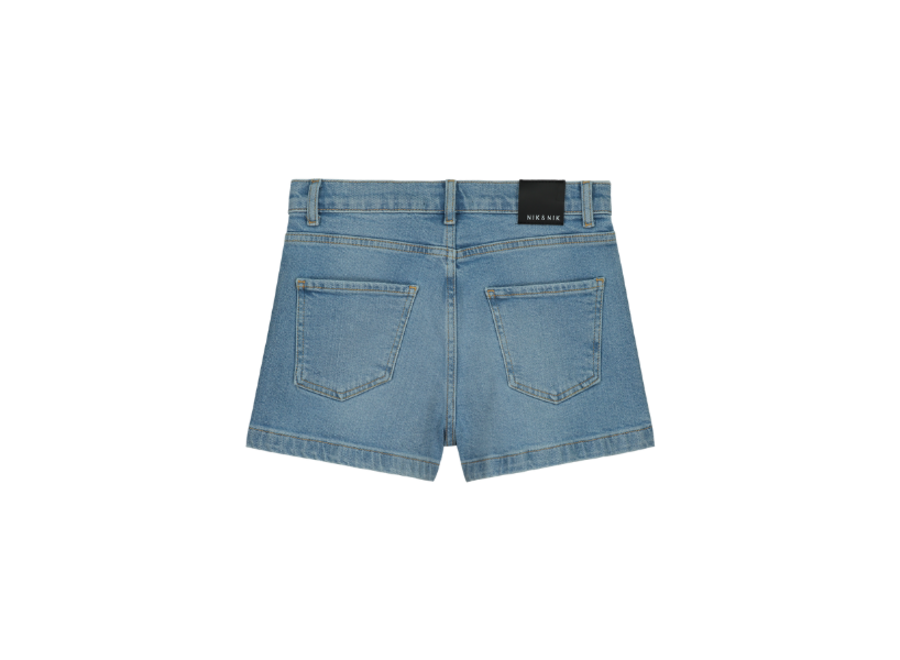 Faith Blue Denim Short