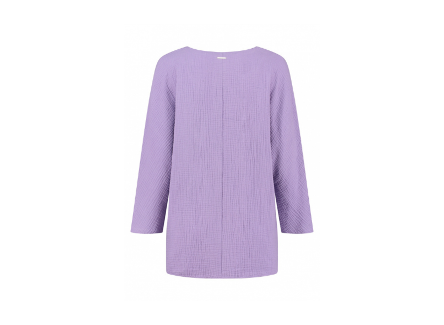 Sadie Blouse Chalk violet