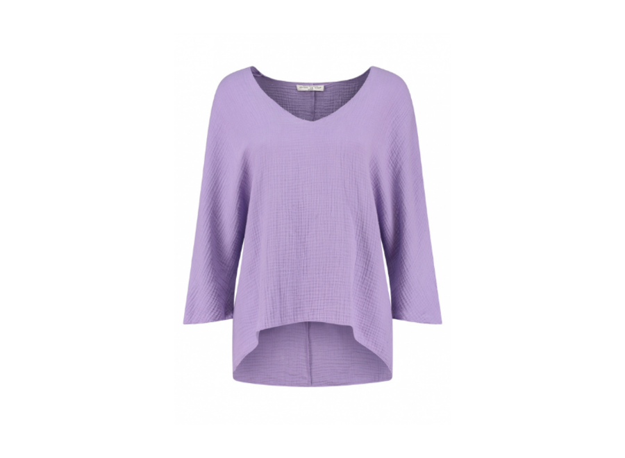 Sadie Blouse Chalk violet