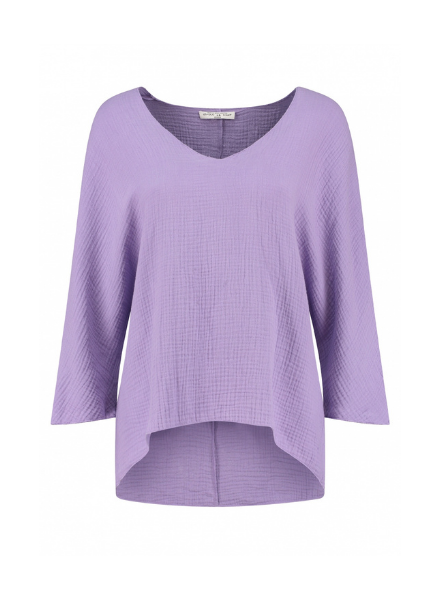 Sadie Blouse Chalk violet