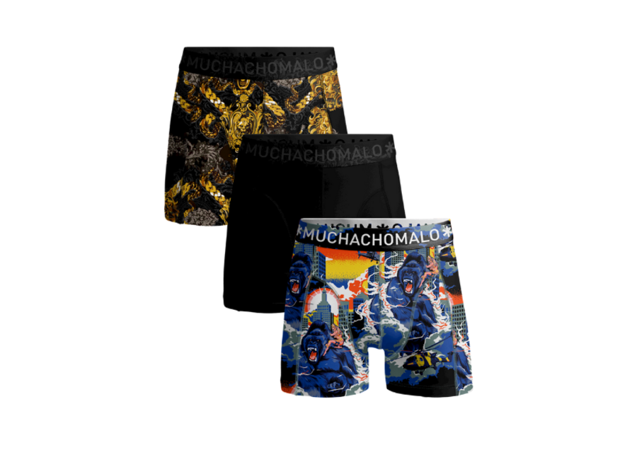 Boys 3-pack shorts King Kong Cuban Link