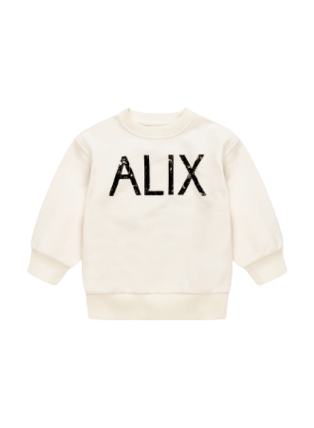 Alix Mini Kids Knitted ALIX Sweater Soft White