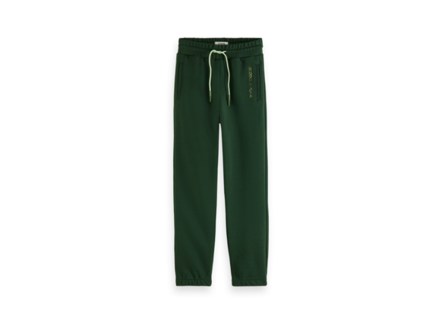 Scotch & Soda Classic Organic Cotton logo sweatpants