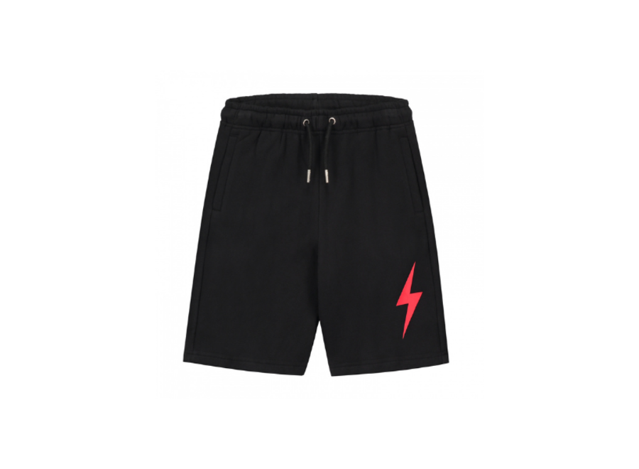 RckstrSweatShortKIDS HS Black