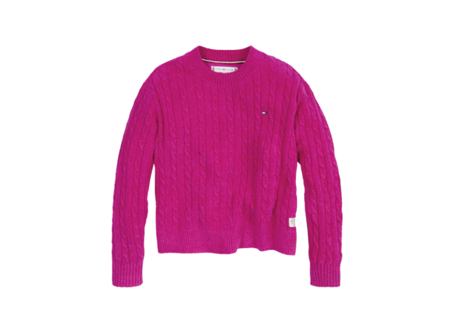 Chenille Cable Sweat