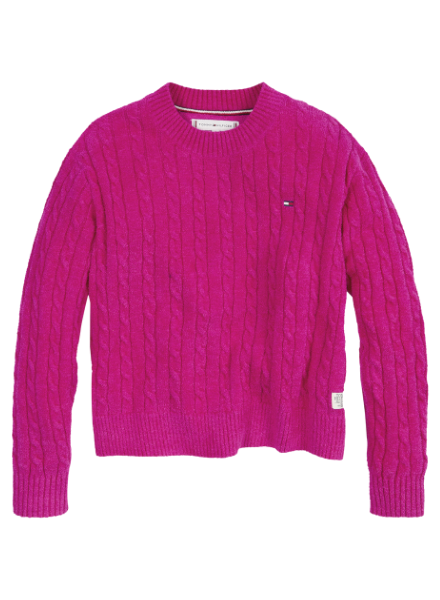 Chenille Cable Sweat