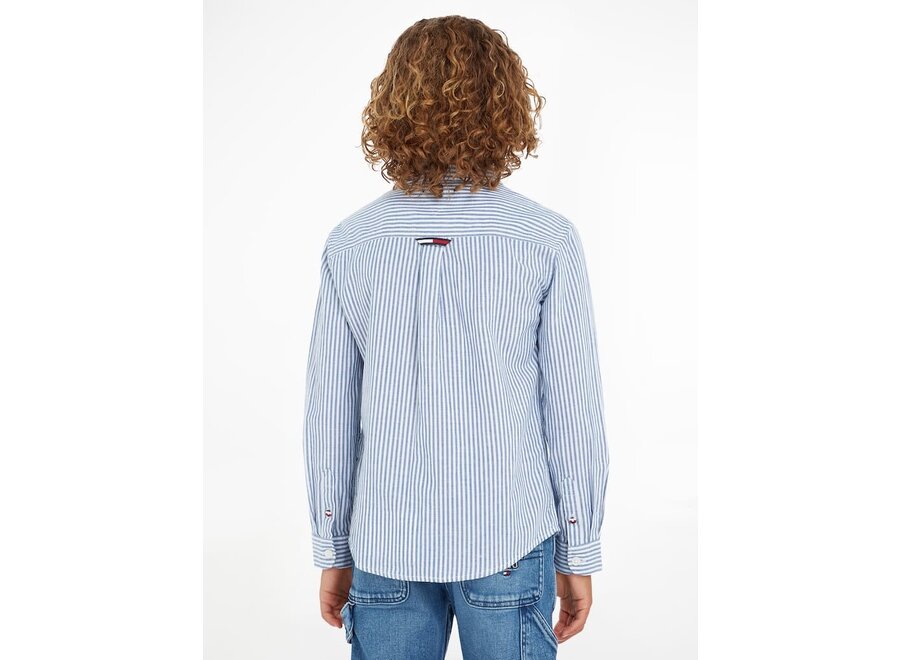 Hemp relaxed shirt L