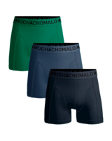 Muchachomalo Boys 3-Pack   solid Blue/Blue/Green