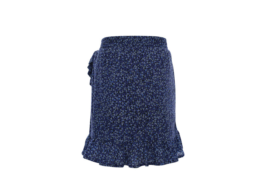 Vliolet flower skirt