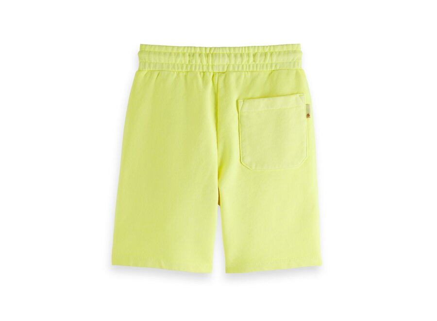 Garment-dyed sweatshort