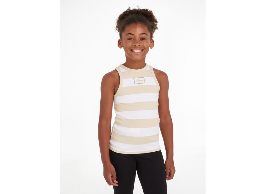 Rib Sleeveless Top