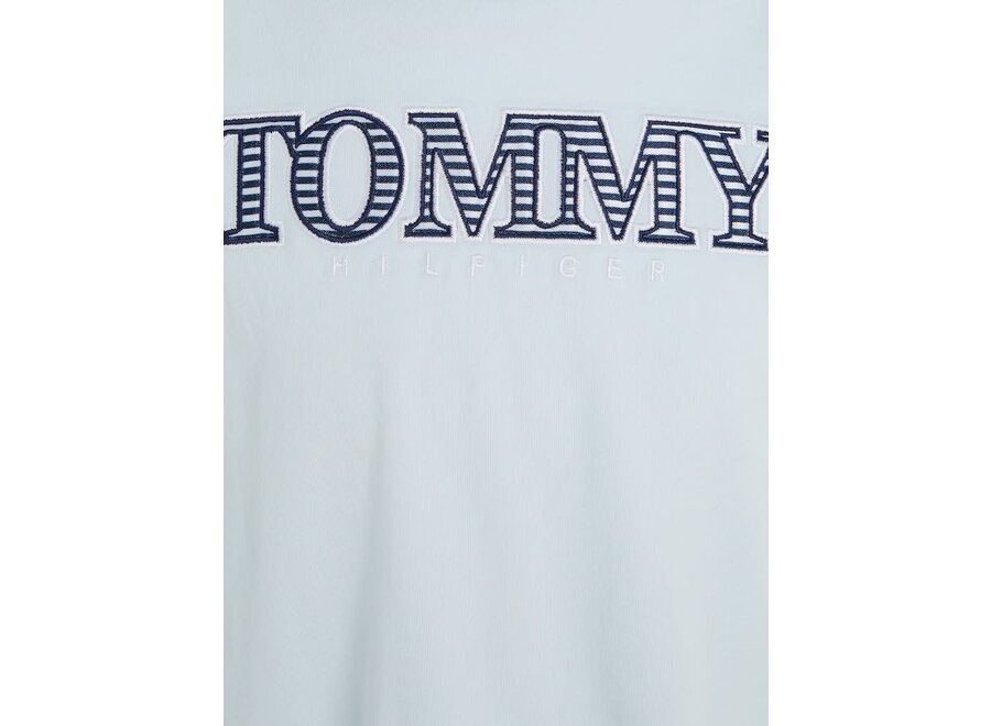 Tommy Stripe Logo Tee