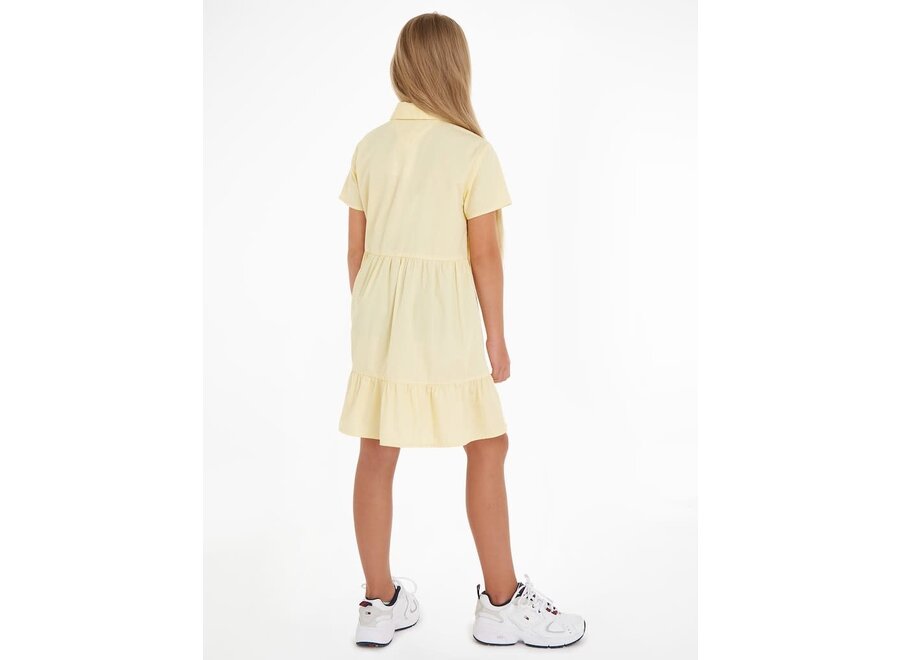 Tiered Shirt Dress