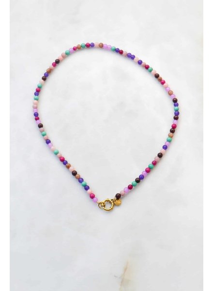 Label Kiki Disco Beads Necklace Gold K.SK.102.1
