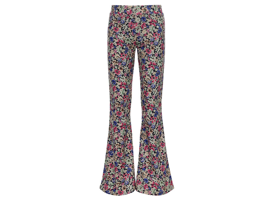 Crinkle crinkle flare pant