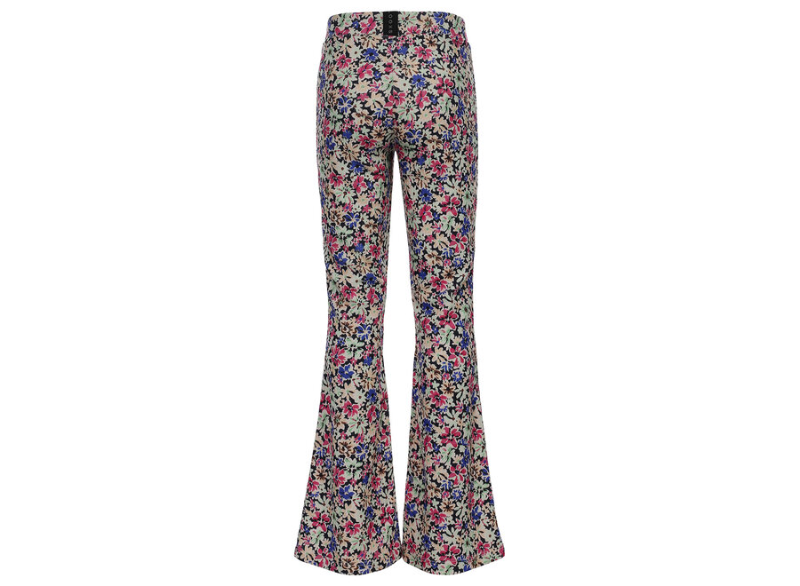 Crinkle crinkle flare pant