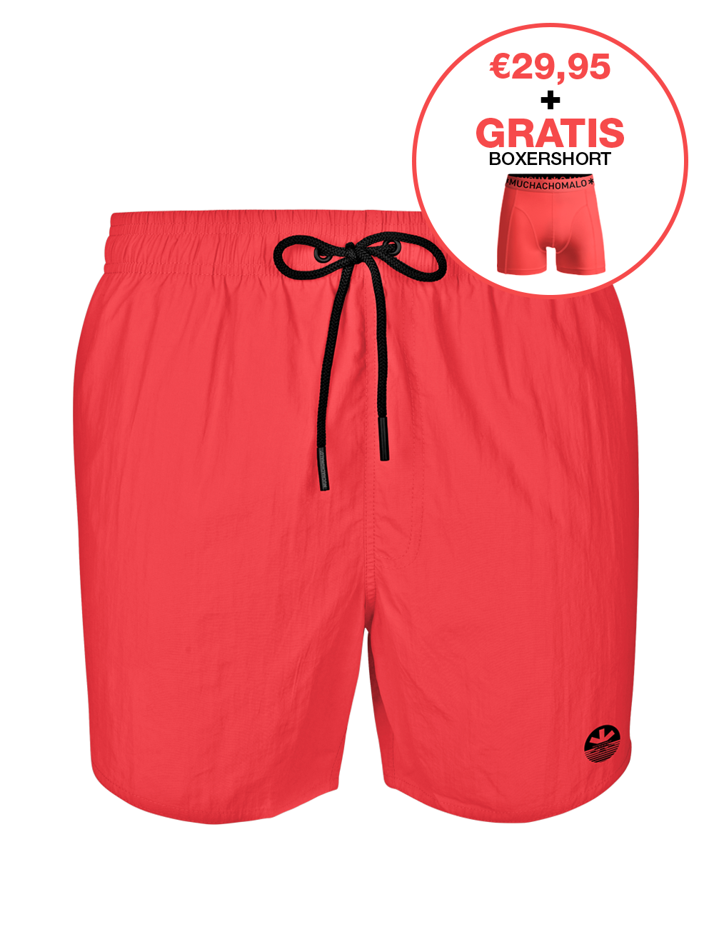 Muchachomalo Boys Swimshort Solid Neon