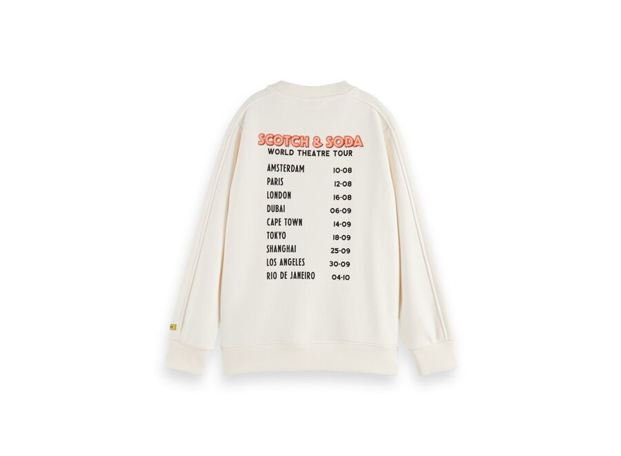 Relaxed-fit artwork sweatshirt