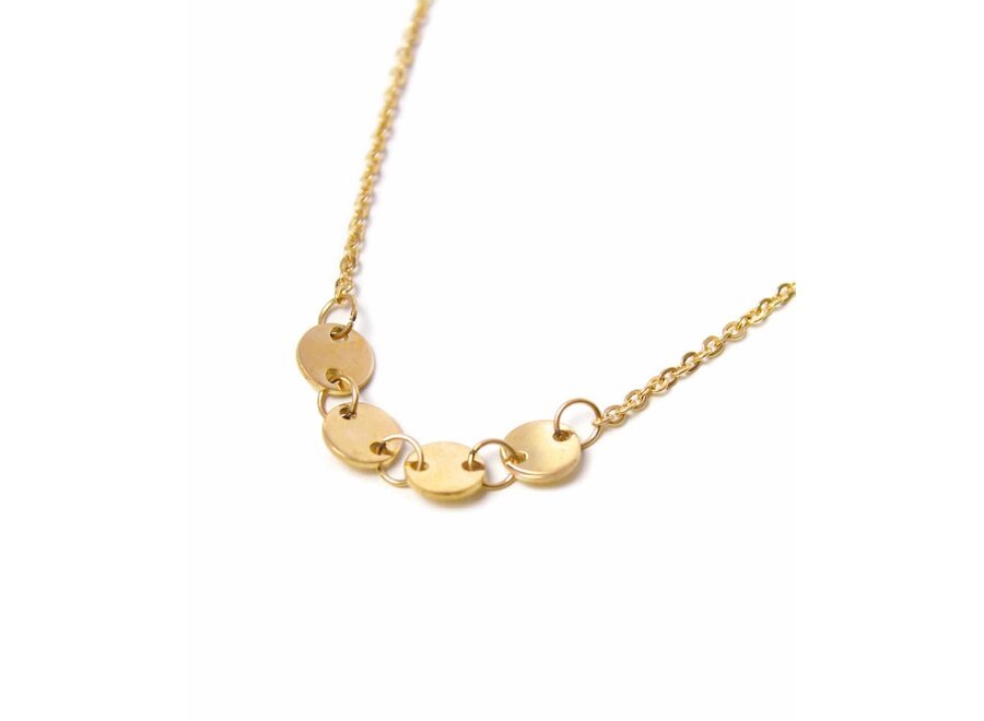 Round Necklace gold