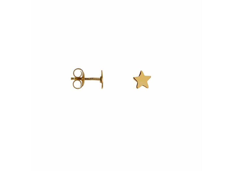 Earring Mini star gold