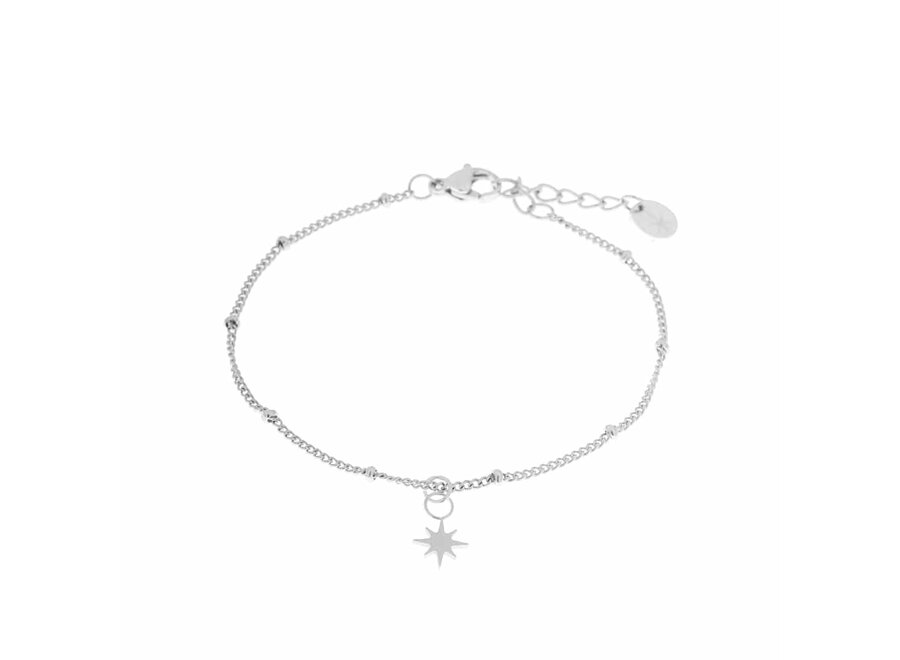 Star bracelet silver