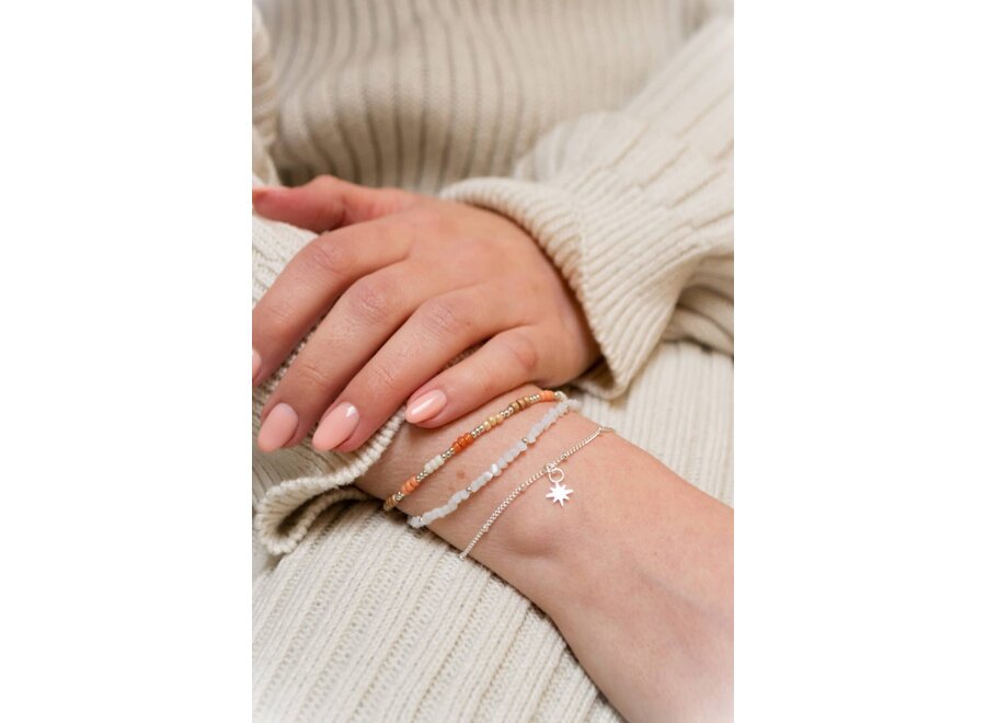 Star bracelet silver