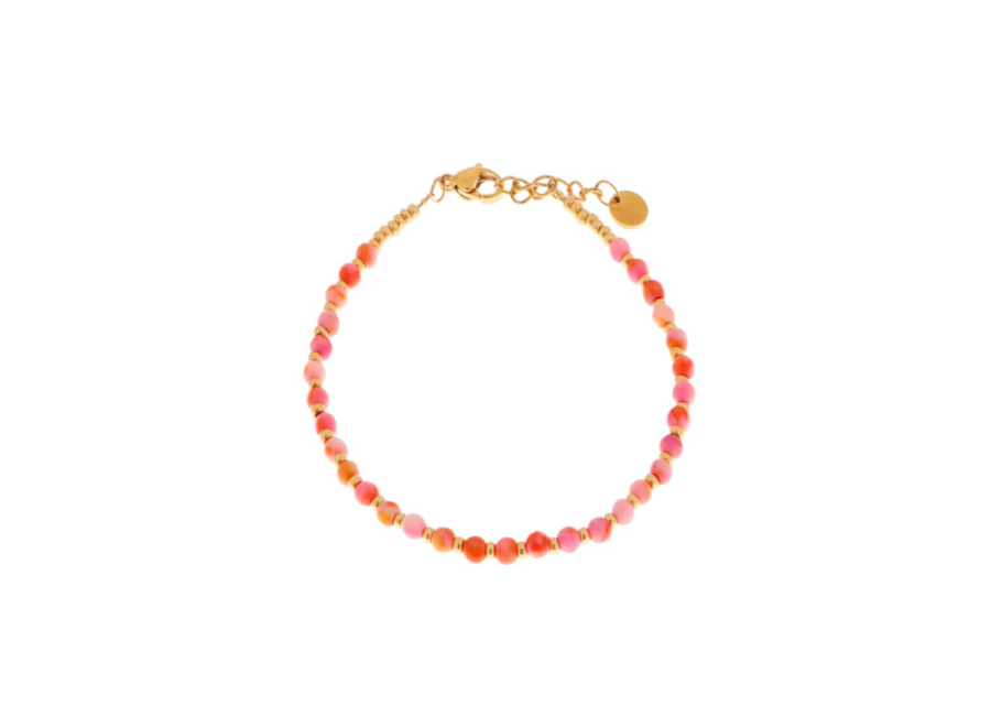 Strawberry Sorbet Bracelet Gold