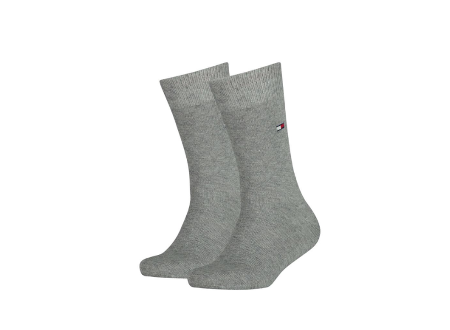 TH Children Sock TH Basic Middle Grey Melange Grijs