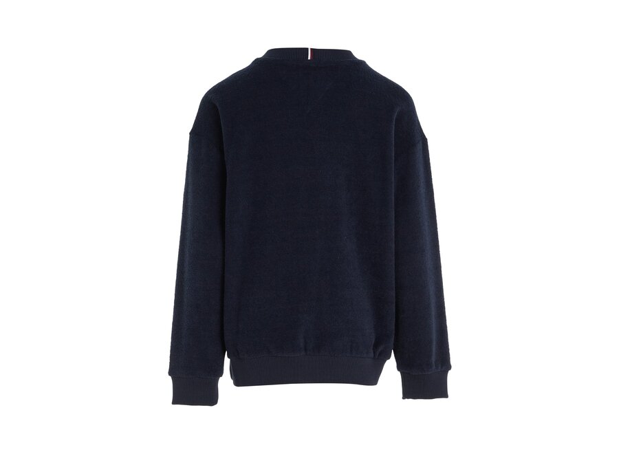 Varsity Boucle Sweater