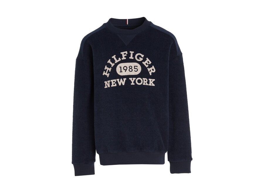 Varsity Boucle Sweater