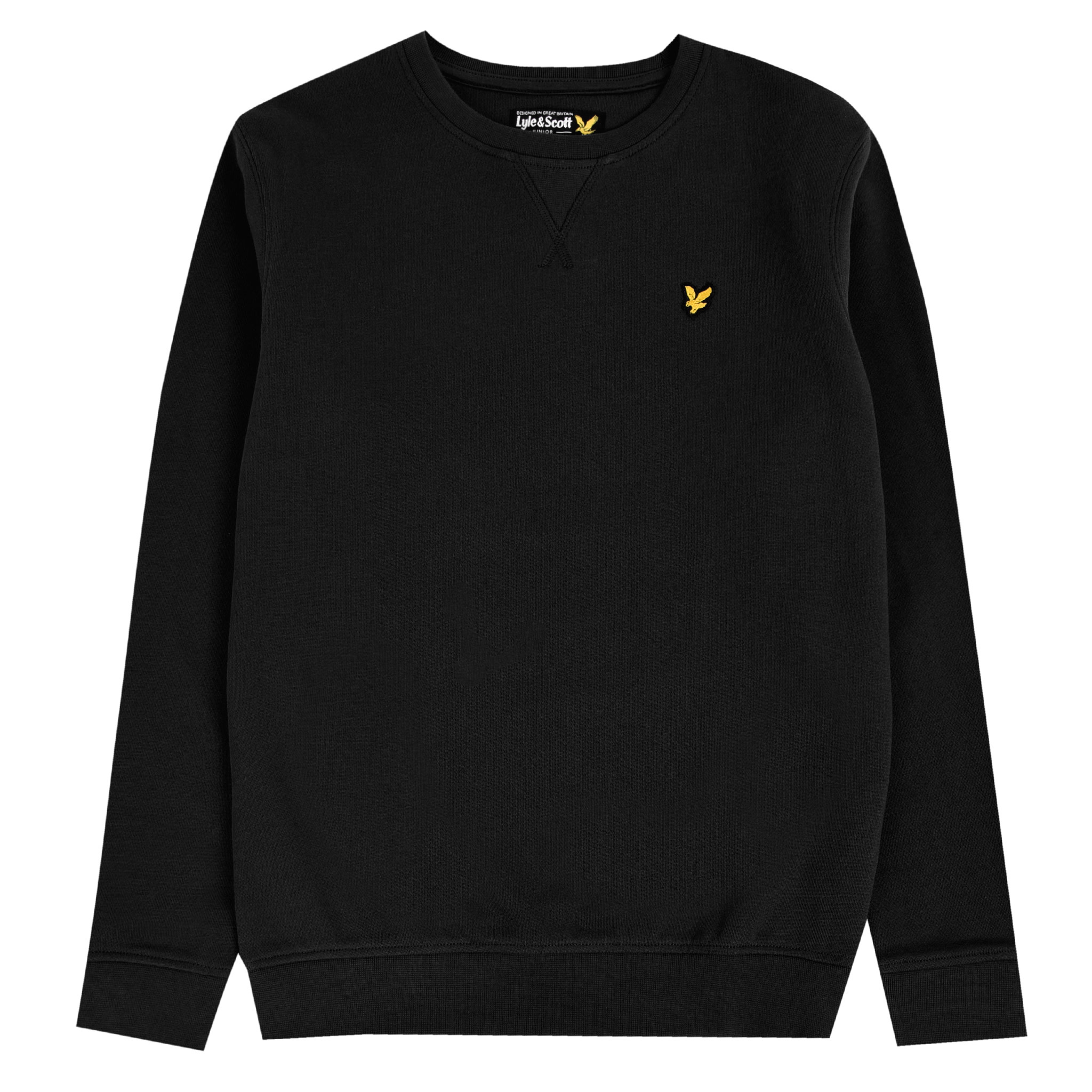 Classic Crew Neck Fleece Black