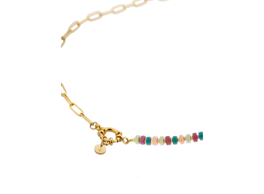 Jasmine necklace gold