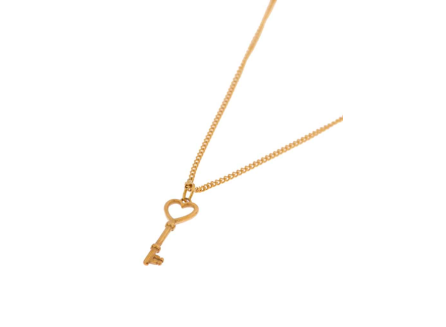 Kikey necklace gold