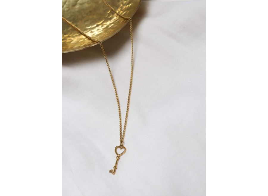 Kikey necklace gold