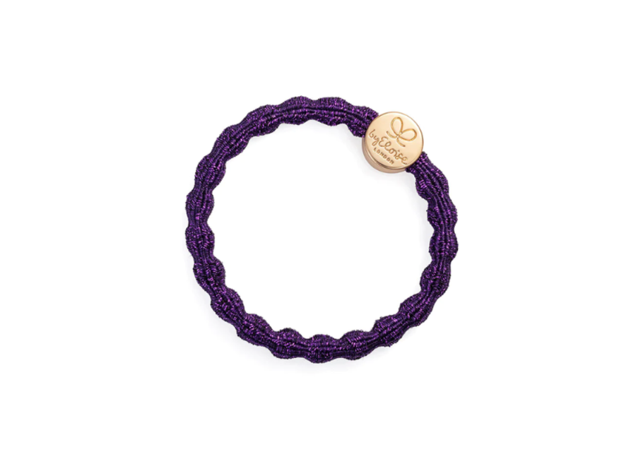 Metallic Gold Circle | Purple