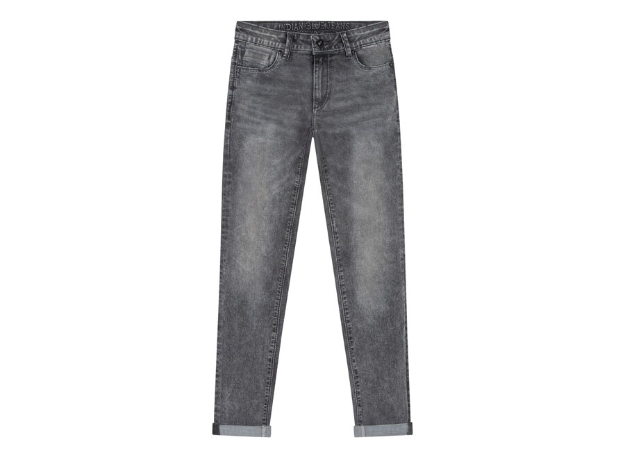 Grey Ryan Skinny Fit Used Grey Denim