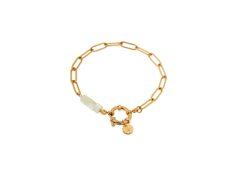 Hold On Mint Bracelet Gold