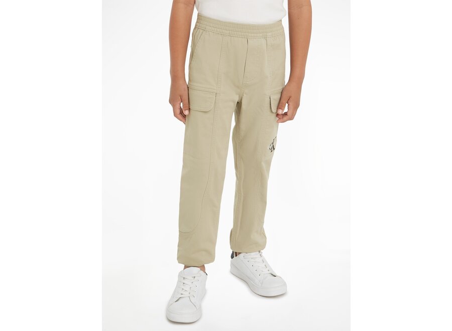 Sateen Cargo Pants