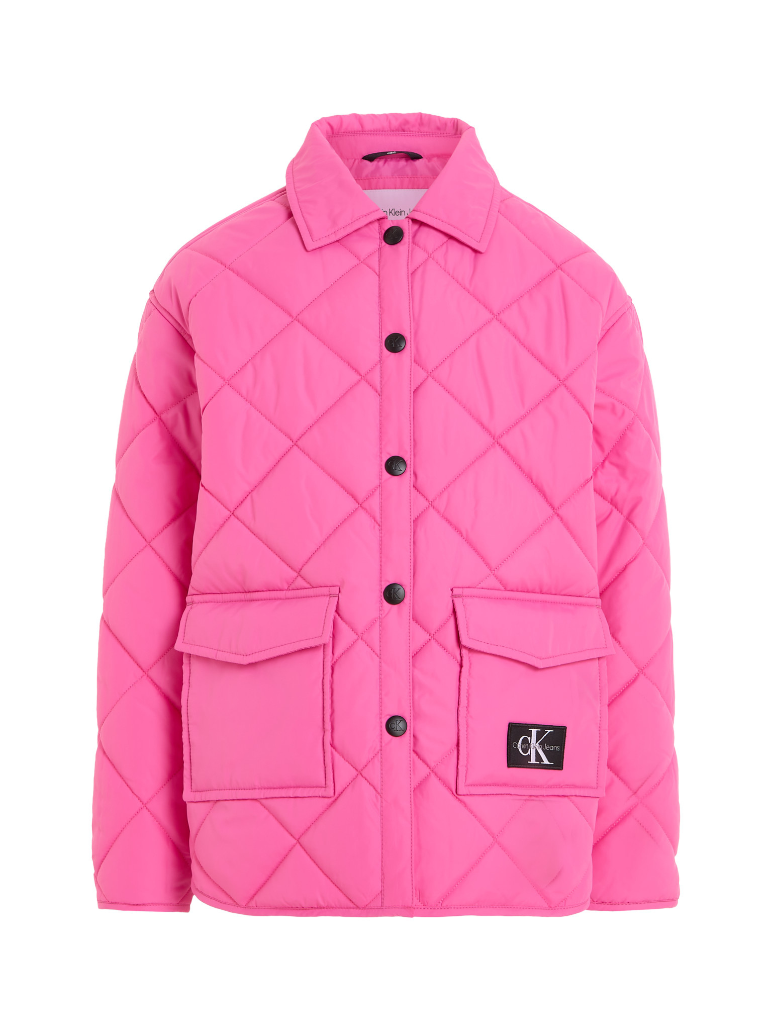 Quilted Wide Overshirt