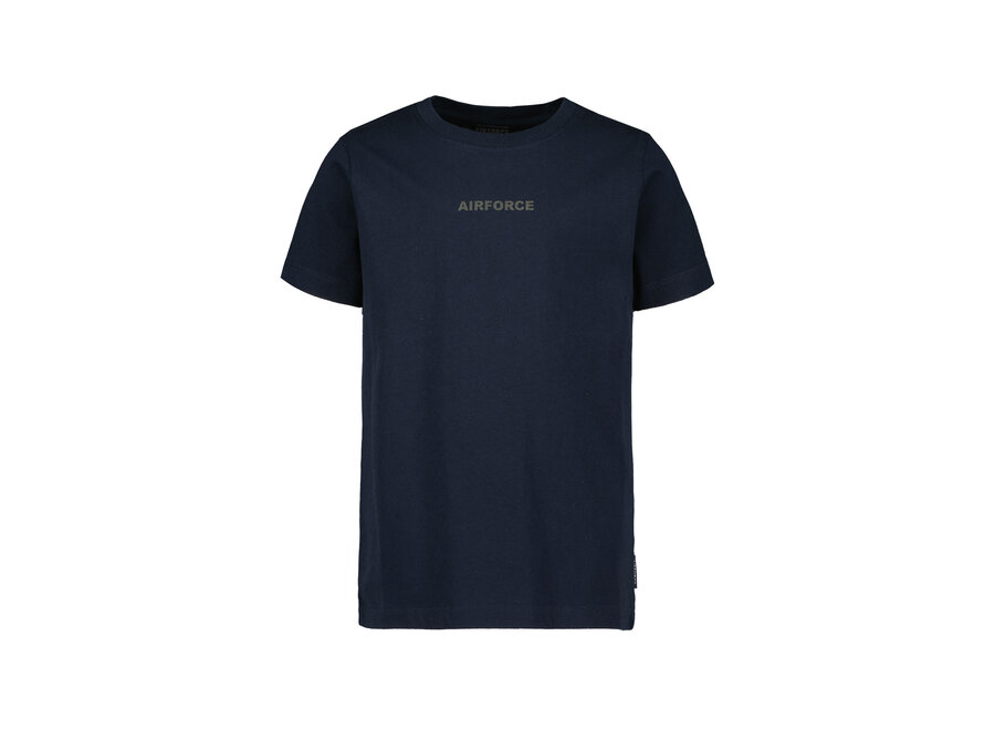 Airforce Wording/Logo T-Shirt Dark Navy Blue