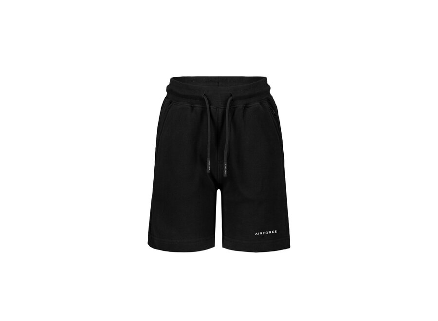 Short Sweat Pants True Black